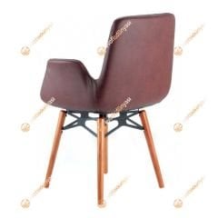 Begüm Ahşap Ayaklı Cafe Sandalyesi