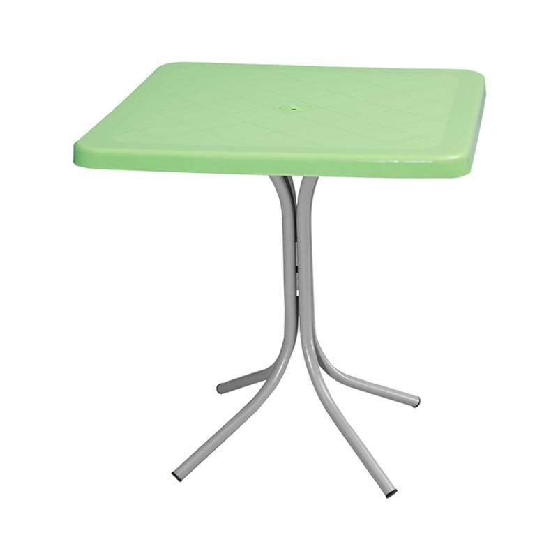 Lucas 70x70 Plastik Masa Yeşil