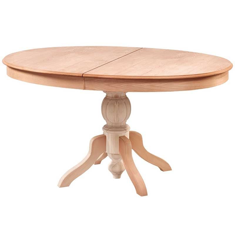 Ham 150'lik Açılır Oval Baba Ahşap Masa