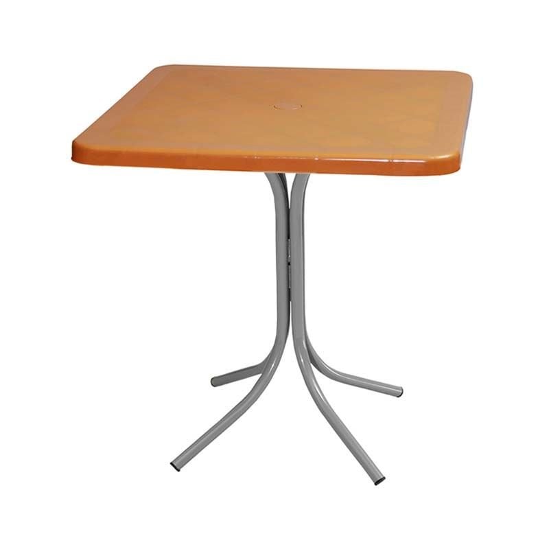 Lucas 70x70 Plastik Masa Teak