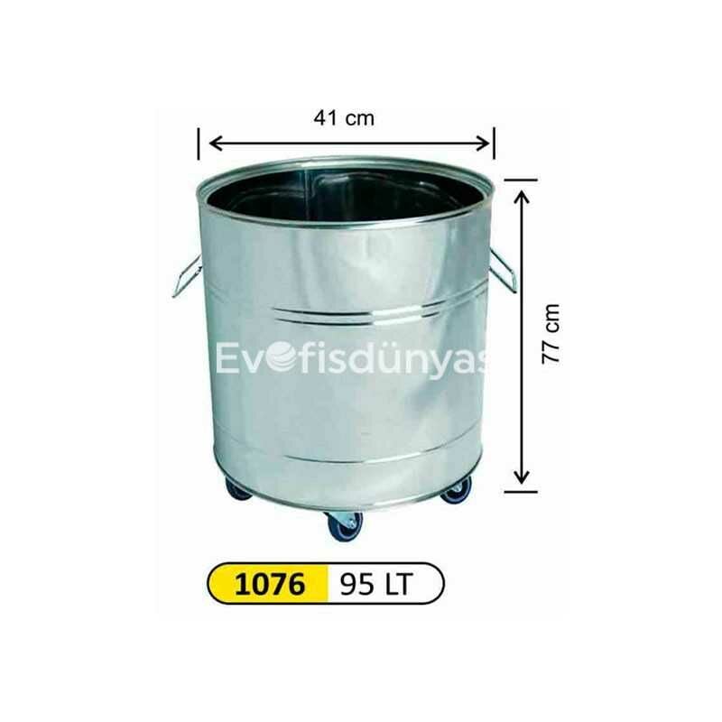 Ameliyathane Çöp Kovası Paslanmaz 95