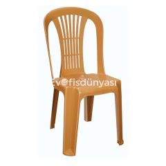 First Kolsuz Plastik Sandalye Teak