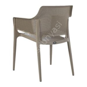 Pasific PP Dış Mekan Sandalye Siyah