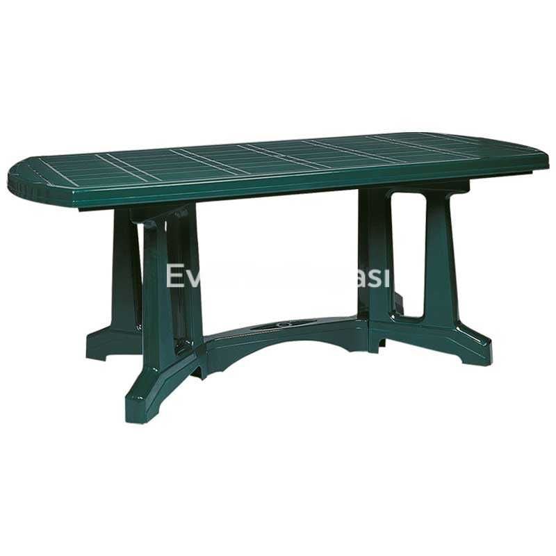 90x180 Low Plastik Masa Yeşil
