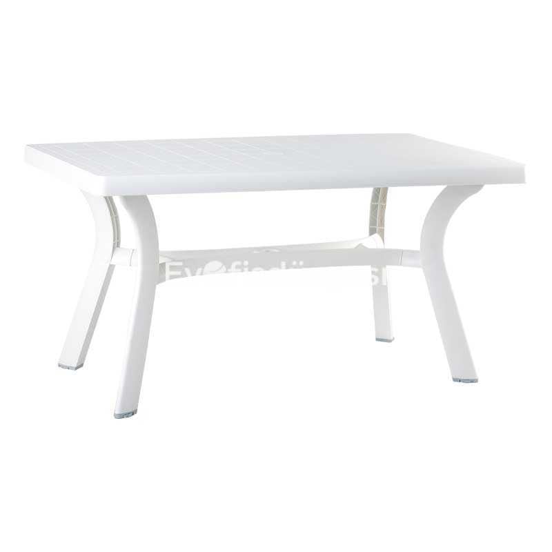 80x140 Roma Plastik Masa Beyaz