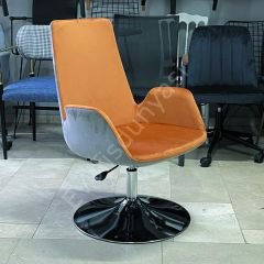 Begüm Şef Koltuğu Tepsi - Turuncu Gri