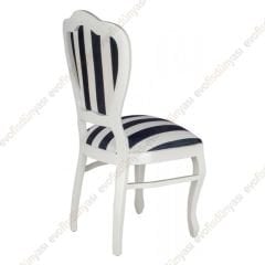 Klasik Oymalı Ahşap Sandalye Rustik