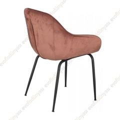 Arf Metal Sandalye Kahve