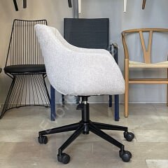 Elite Megan Bilgisayar ve Çalışma Sandalyesi Açık Gri - Siyah Boya