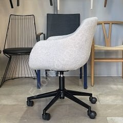 Elite Megan Bilgisayar ve Çalışma Sandalyesi Açık Gri - Siyah Boya