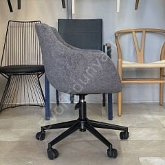 Elite Megan Bilgisayar ve Çalışma Sandalyesi Koyu Gri - Siyah Boya