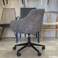 Elite Megan Bilgisayar ve Çalışma Sandalyesi Koyu Gri - Siyah Boya