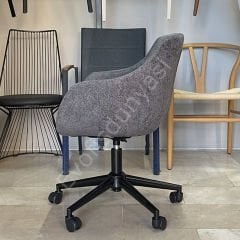 Elite Megan Bilgisayar ve Çalışma Sandalyesi Koyu Gri - Siyah Boya