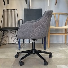 Elite Megan Bilgisayar ve Çalışma Sandalyesi Koyu Gri - Siyah Boya