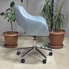 Store Çalışma Sandalyesi A.Mavi - Krom