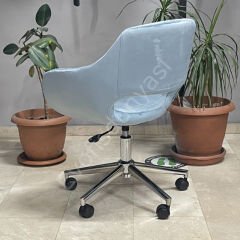 Store Çalışma Sandalyesi A.Mavi - Krom