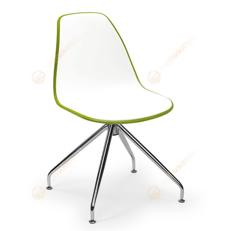 Veos PP Krom Ayaklı Dönen Sandalye Haki