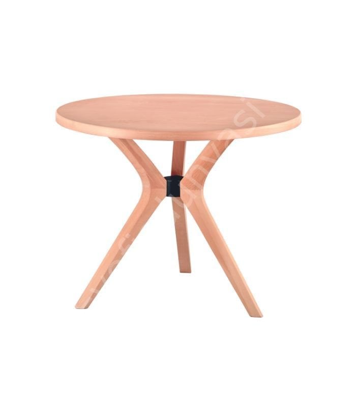 Bross 100 Çap Ham Ahşap Masa