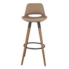 Mark Ahşap Ayaklı Bar Sandalyesi
