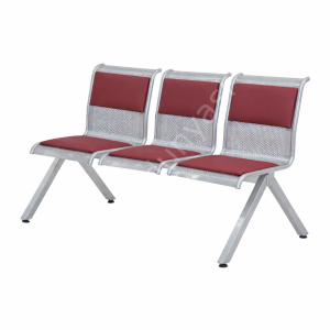 Eta Metal Kolsuz Üçlü Bekleme Koltuğu
