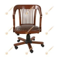 Senyör Ahşap Müdür Koltuğu Ceviz