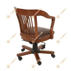 Senyör Ahşap Müdür Koltuğu Ceviz