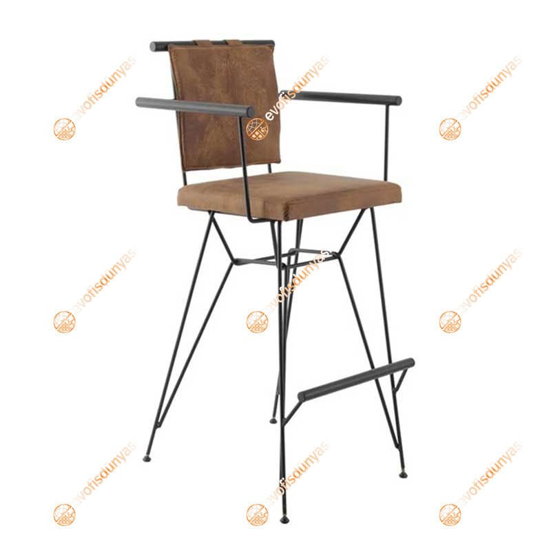 Penyes Metal Kol Bar Sandalyesi