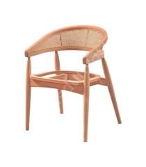 Chery Hasırlı Ham Ahşap Sandalye