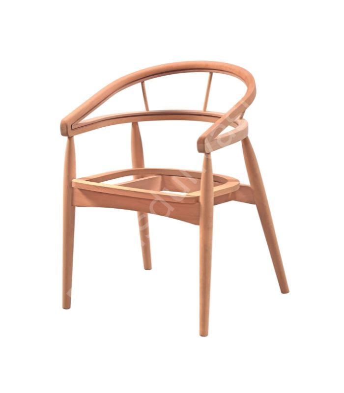 Chery Ham Ahşap Sandalye
