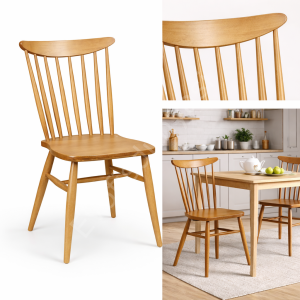 Kırlangıç Ahşap Sandalye Natural