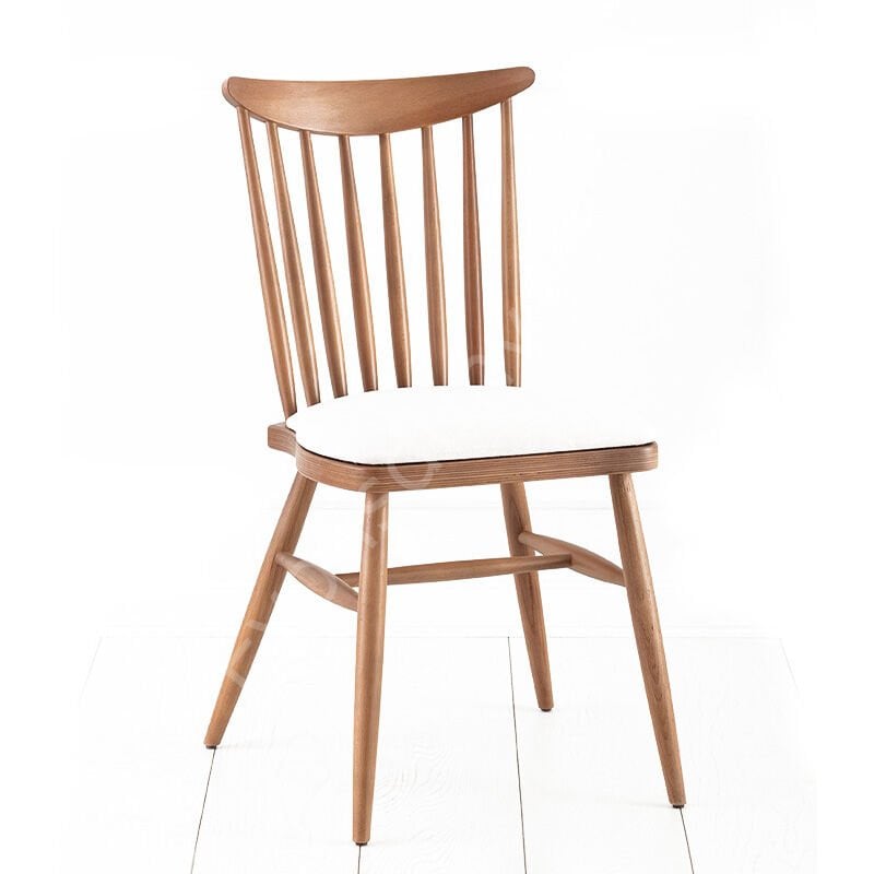 Kırlangıç Döşemeli Ahşap Sandalye Natural