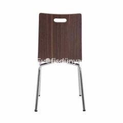 Contra Metal Ayaklı Ahşap Sandalye