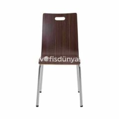 Contra Metal Ayaklı Ahşap Sandalye