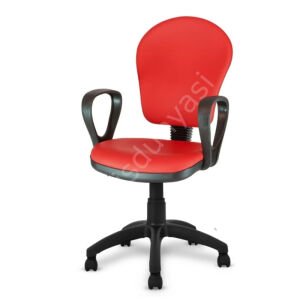 Soft Plastik Ayaklı Çalışma Koltuğu