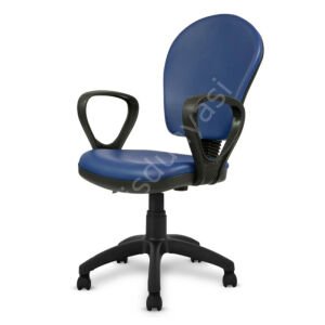 Soft Plastik Ayaklı Çalışma Koltuğu