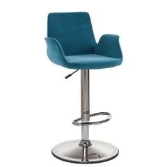 Begüm Bar Sandalyesi Mavi