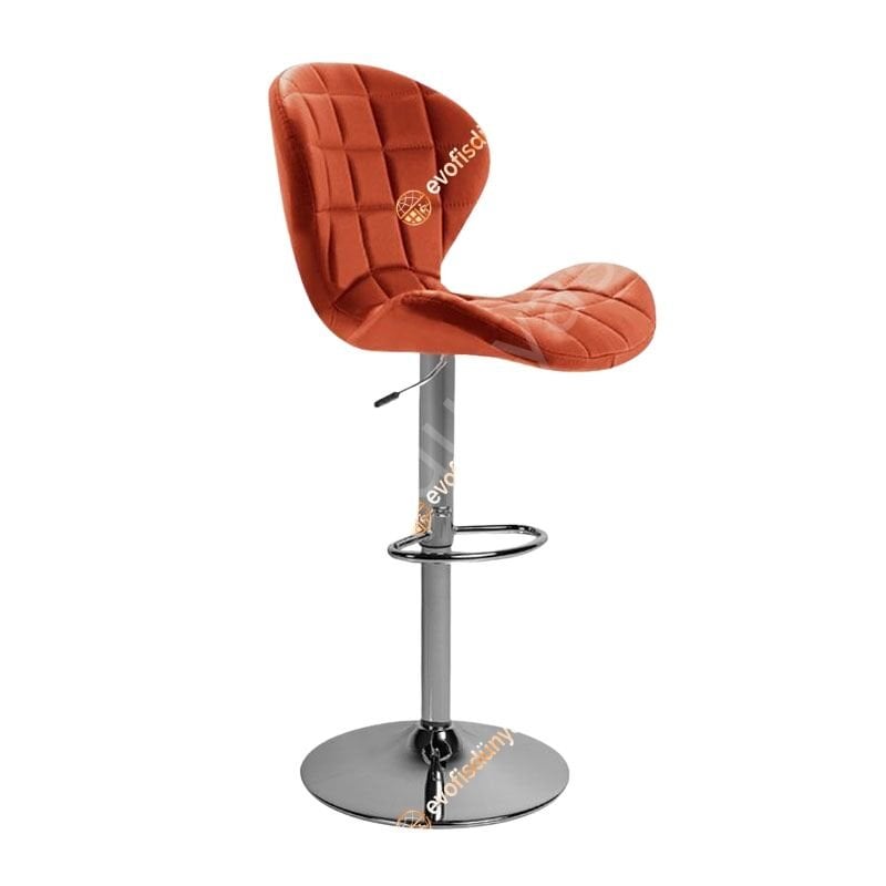 İzmir Lüx Bar Sandalyesi Bordo