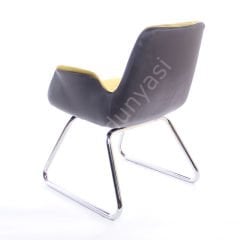 Begüm Bekleme Sandalyesi Gri Hardal