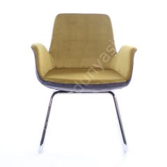 Begüm Bekleme Sandalyesi Gri Hardal