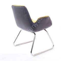 Begüm Bekleme Sandalyesi Gri Hardal