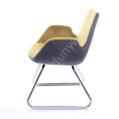 Begüm Bekleme Sandalyesi Gri Hardal