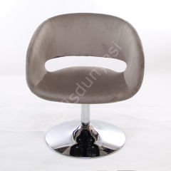 Ciro Çalışma Sandalyesi Krem Kumaş - Tepsi