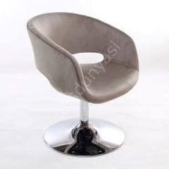 Ciro Çalışma Sandalyesi Krem Kumaş - Tepsi