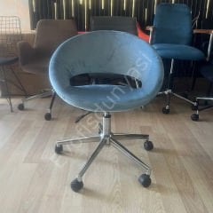 Song Çalışma Koltuğu Bebe Mavisi - Krom