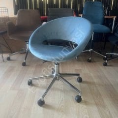 Song Çalışma Koltuğu Bebe Mavisi - Krom