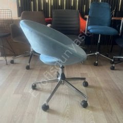 Song Çalışma Koltuğu Bebe Mavisi - Krom