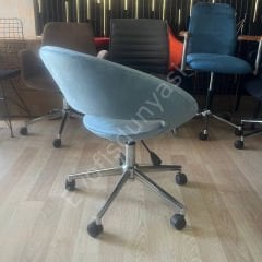 Song Çalışma Koltuğu Bebe Mavisi - Krom