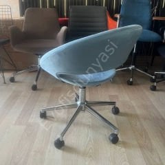 Song Çalışma Koltuğu Bebe Mavisi - Krom