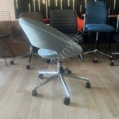 Song Çalışma Koltuğu A.Gri - Krom