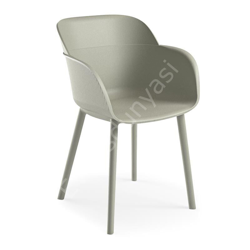 Backen Plastik Sandalye